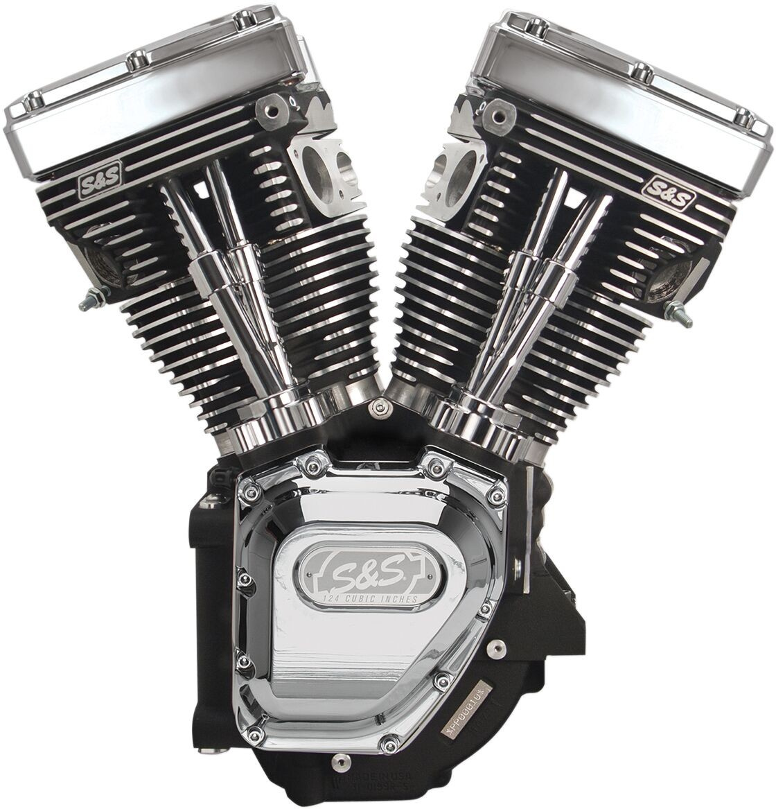 S&S Cycle  Engine T124Hc Blk -06