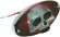 Drag Specialties Taillight Cat Eye Skull Taillight Red/Clr Skull Catey