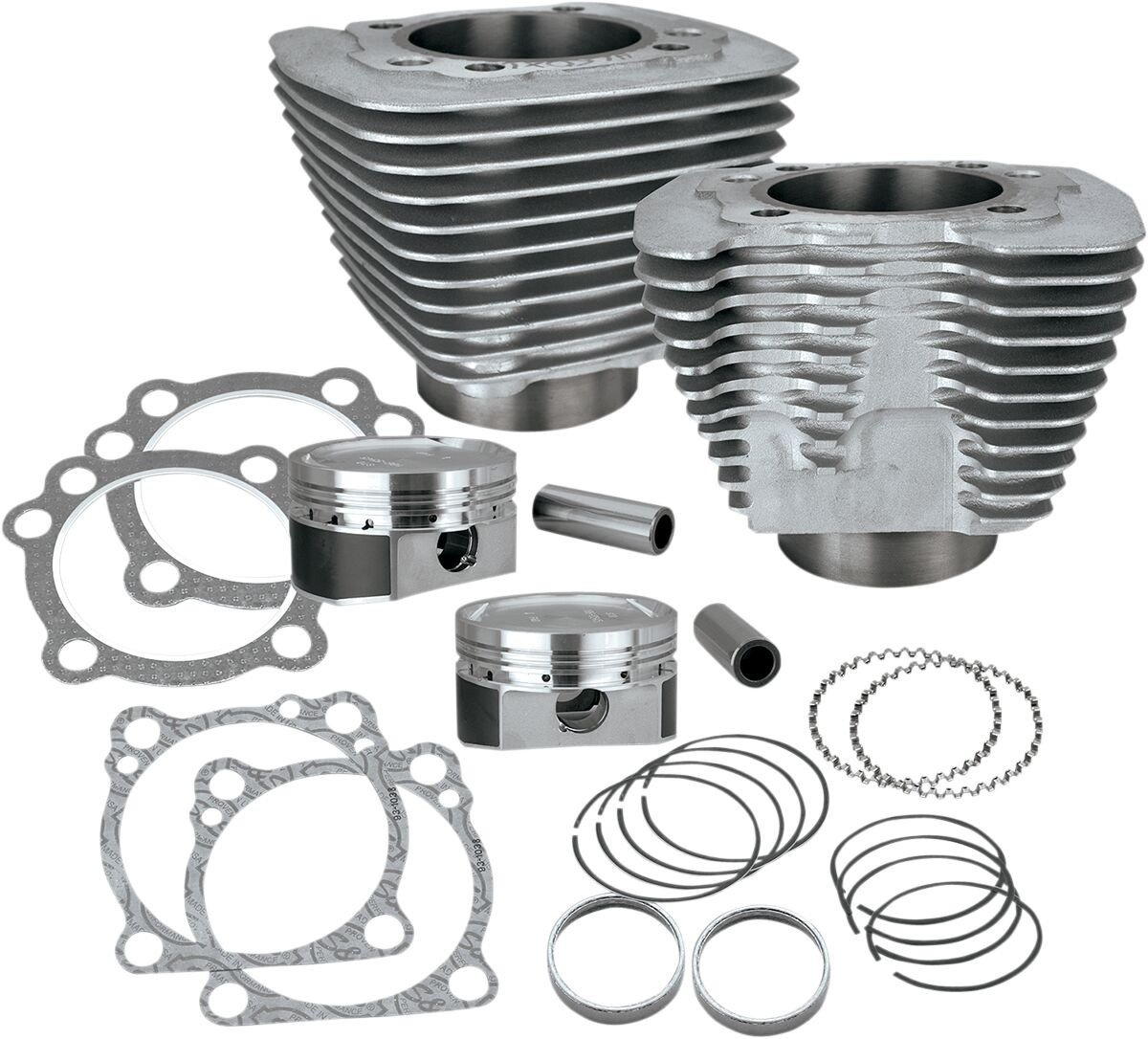 S&S Cycle Cylinder-Kit 883-1200 Silver Cylinder Kt 883-1200 Slvr