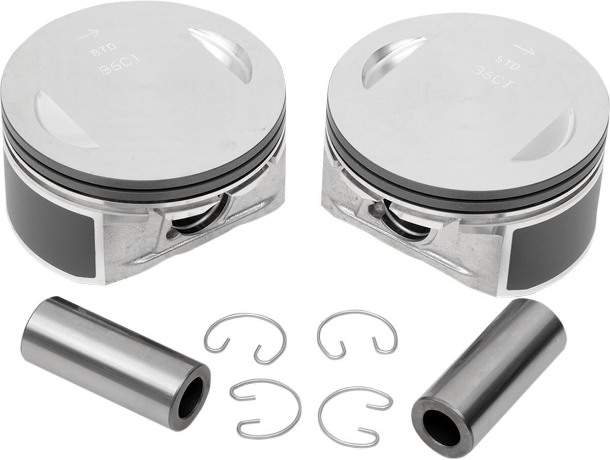 Drag Specialties Replacement Piston Kit 96 Twin Cam Standard Bore Pist