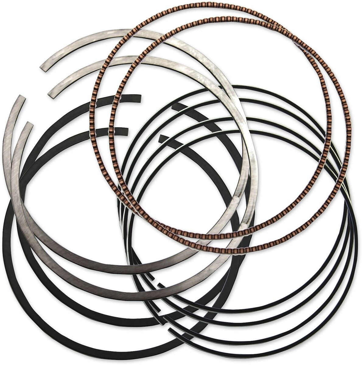 S&S Cycle Piston Rings Chromoly Faced Standard Rings Pstn 4.125 Std