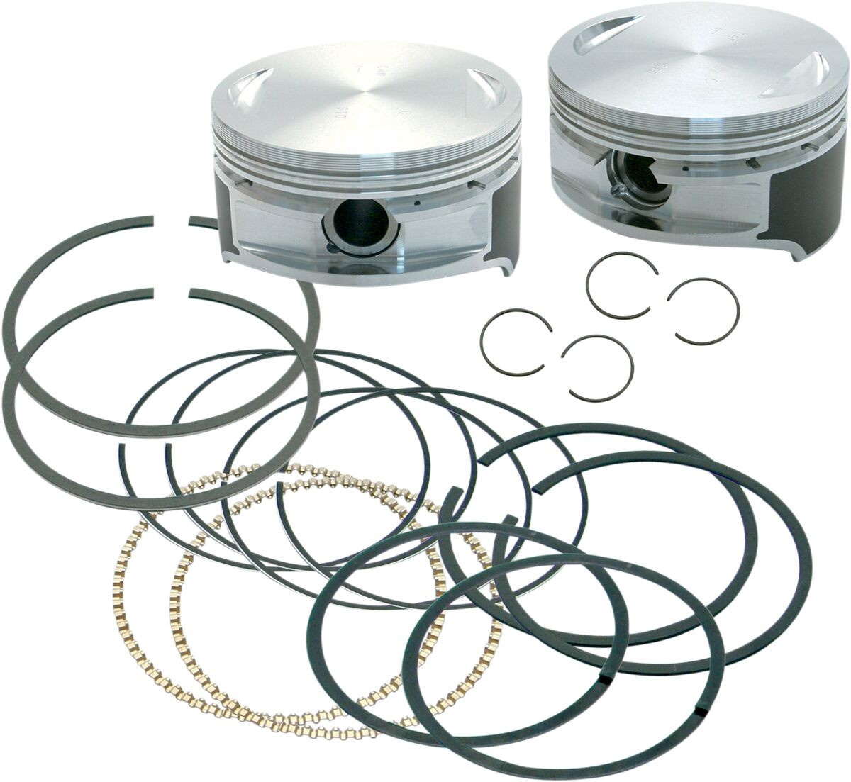 S&S Cycle Forged Piston Kit 3 7/8