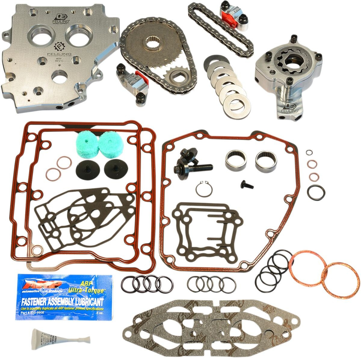 Feuling Parts Hydraulic Camshaft Chain Tensioner Conversion Kit Oe+ Te