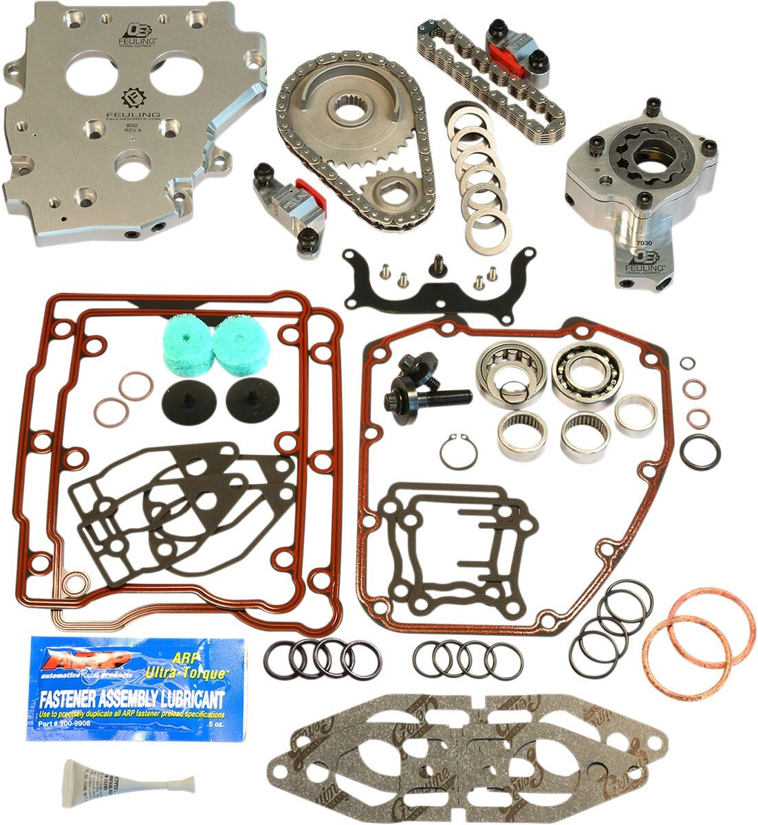 Feuling Parts Hydraulic Camshaft Chain Tensioner Conversion Kit Oe+ Te