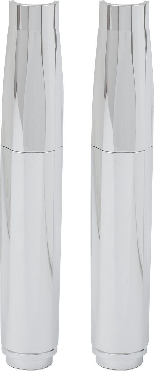 Arlen Ness Pushrod Cover Kit Deep Cut Twin Cam Chrome Pushrod Tube Cov