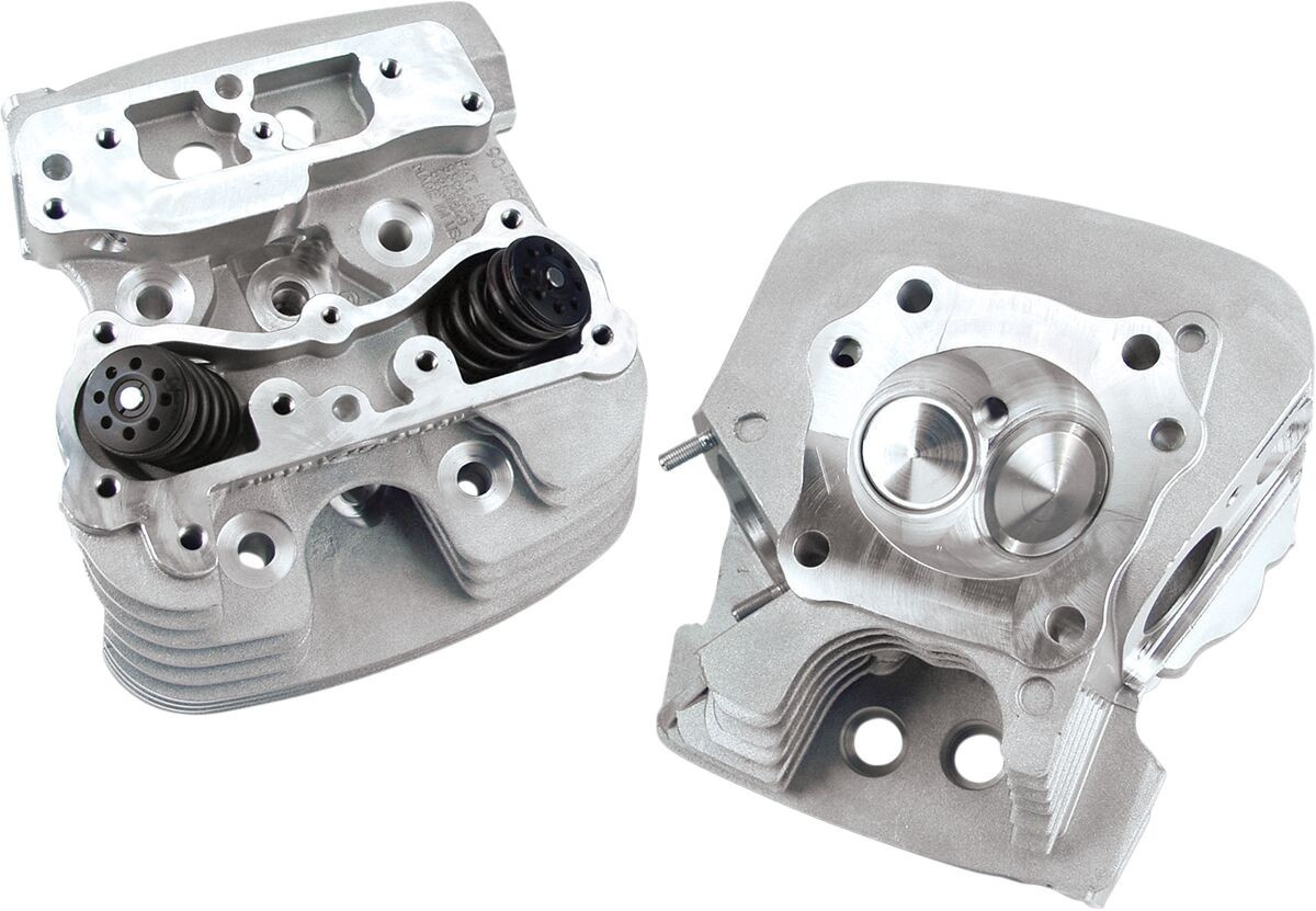 S&S Cycle Super Stock Heads 89Cc Silver Heads 06-17Tc 89Cc Slvr