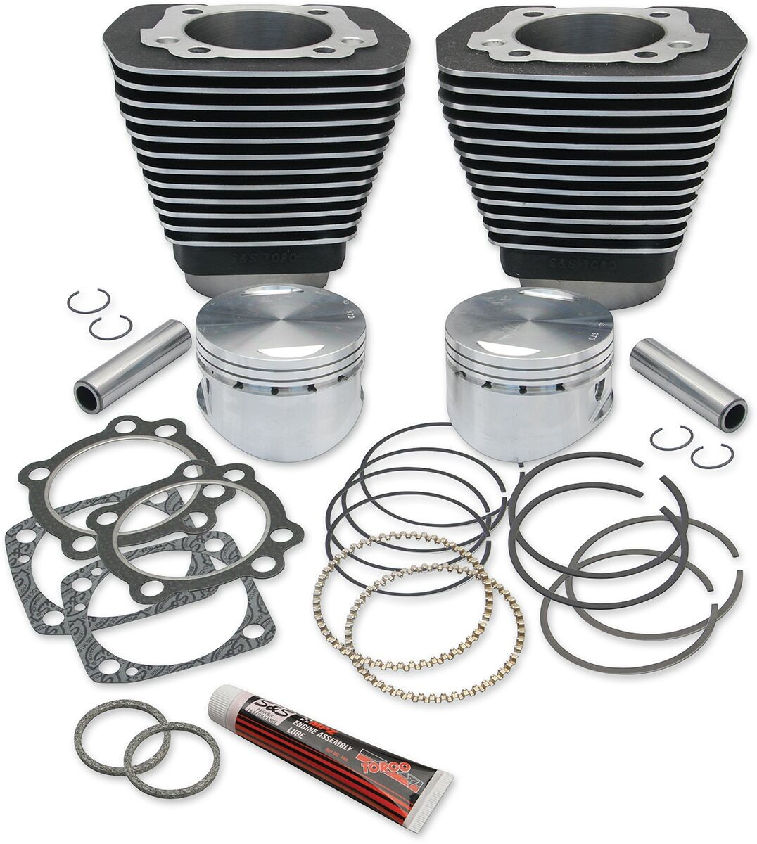 S&S Cycle Cylinders With Pistons Kit 96