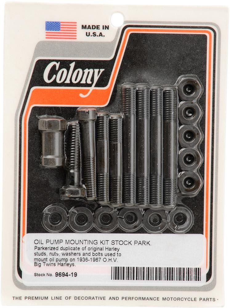 Colony Kit Mntng Pump 36-67 Park Kit Mntng Pump 36-67 Park