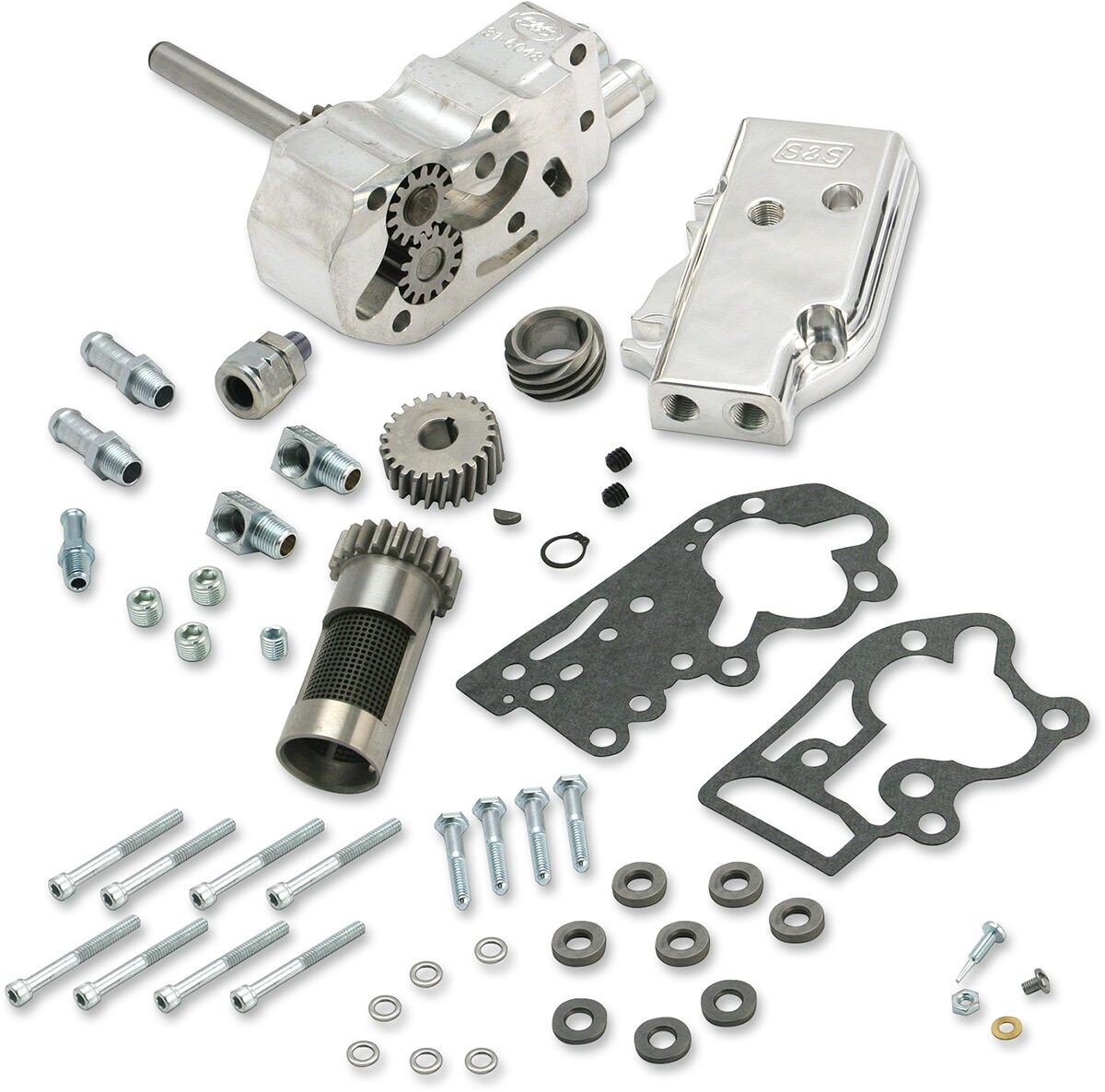 S&S Cycle Oil Pump Kit With Drive Gear, Breather Gear & Shim Kit Pump