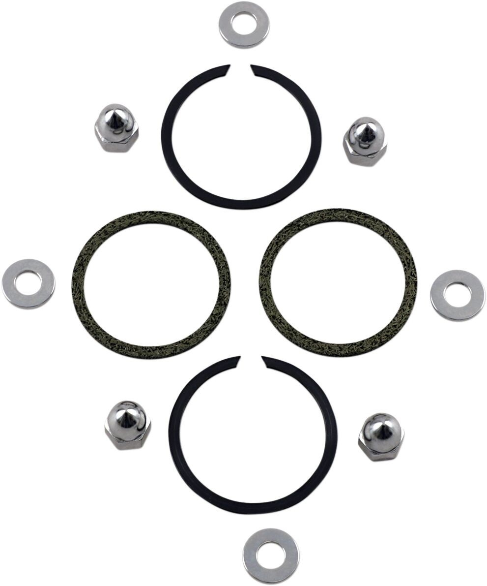 James Gasket Gasket Kit Exhaust Mounting Exh Mntgkit Ss/Chr Bt/Xl