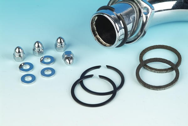 James Gasket Gasket Kit Exhaust Mounting With Knitted Wire Gaskets & C