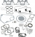 S&S Cycle V-Series Engine Rebuild Gasket Kit 4-1/8 S&S Cycle V-Series Engine Rebuild Gasket Kit 4-1/8