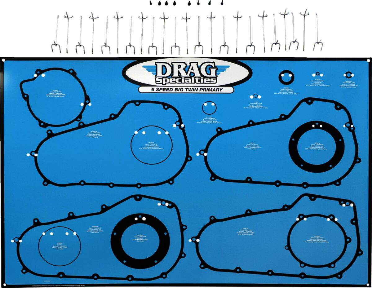Drag Specialties Board Gasket 6Sp Bt Prim Board Gasket 6Sp Bt Prim