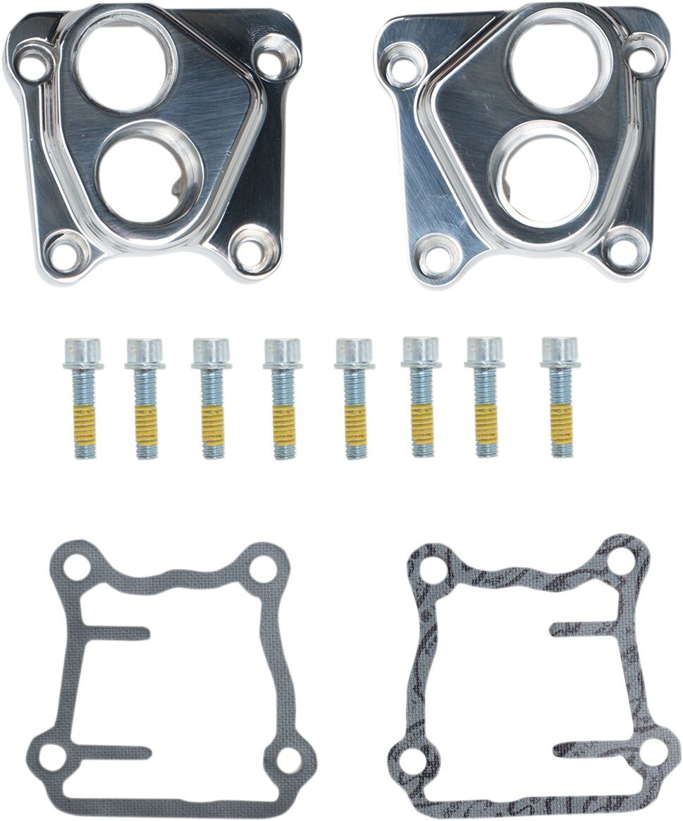 S&S Cycle Tappet Cover Set Twin-Cam Polished Lifter Cvr Billet 99-17Tc