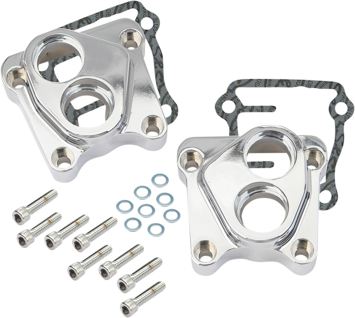 S&S Cycle Tappet Cover Set Twin-Cam Chrome Cover Lifter Tc Chr