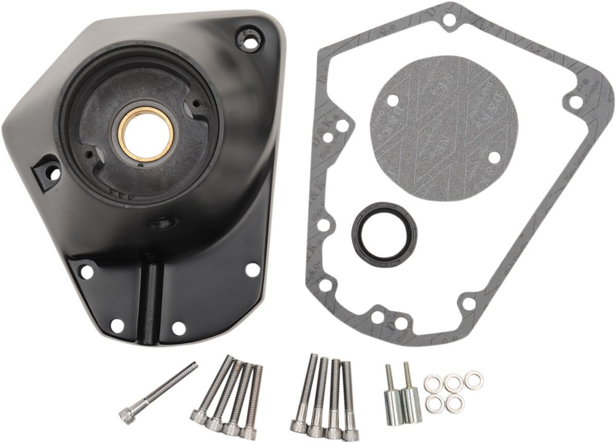 Drag Specialties Cam Cover Black Evo Bt 93-99 Cover Cam Satin Blk 93-9