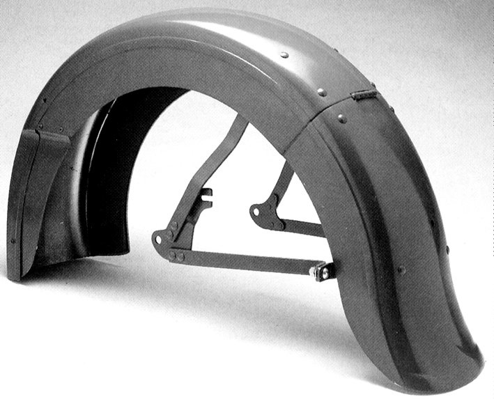 Rear fender rigid B/T 36-48. Oem replica