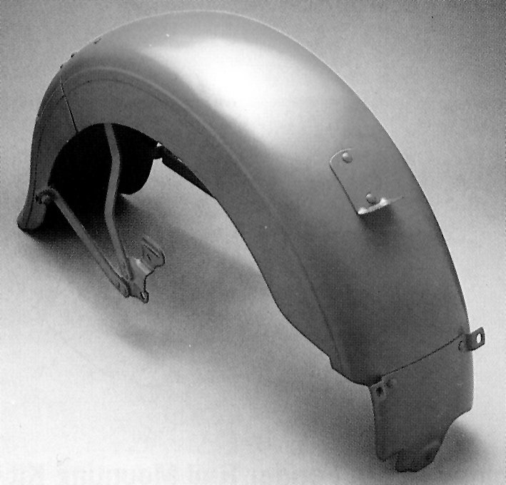 Rear fender 45'' Flathead (750 SV), Oem replica