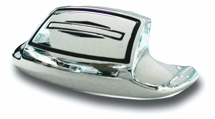 Fender tip, bak, FL 67-73, Chevron, kromad