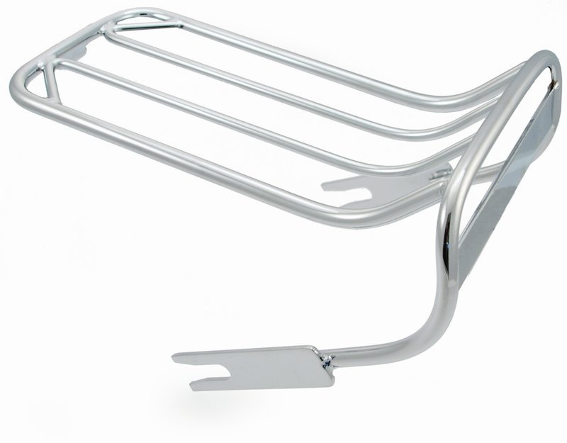 Bobtail luggage rack FXST 84-99/FXWG 80-83 & Fat Bob fender, chrome