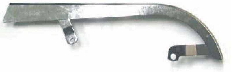 Belt guard, upper, Dyna models 91-99, chrome