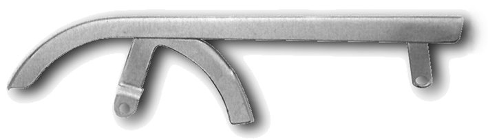 Chain guard XLH 83-87, chrome