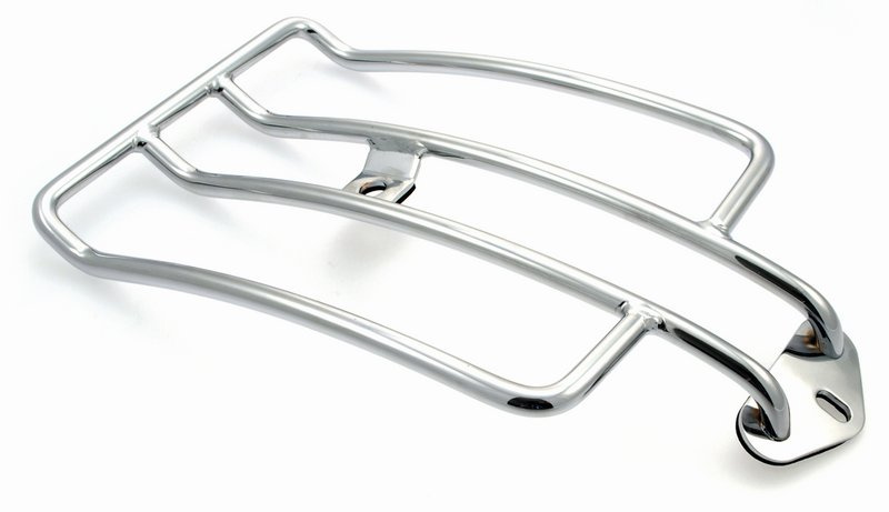 Luggage rack, Solo, FXST 06-up, Chrome