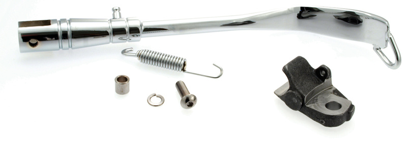 Kickstand universal, with weldable extra heavy bracket for 1 