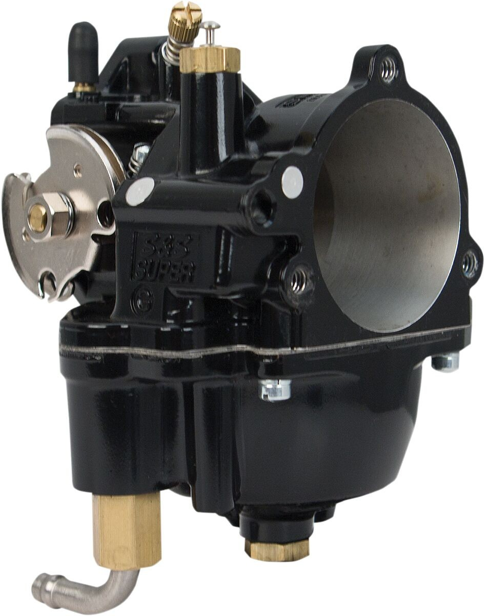 S&S Cycle Carburetor Super G Black Carburetor S&S G Blk