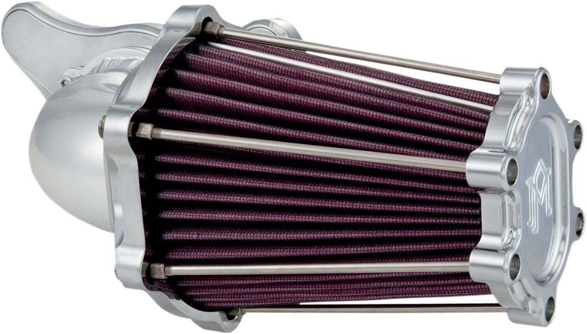 Performance Machine (Pm) Air Filters Assemblies Fast Air Chrome Aircle