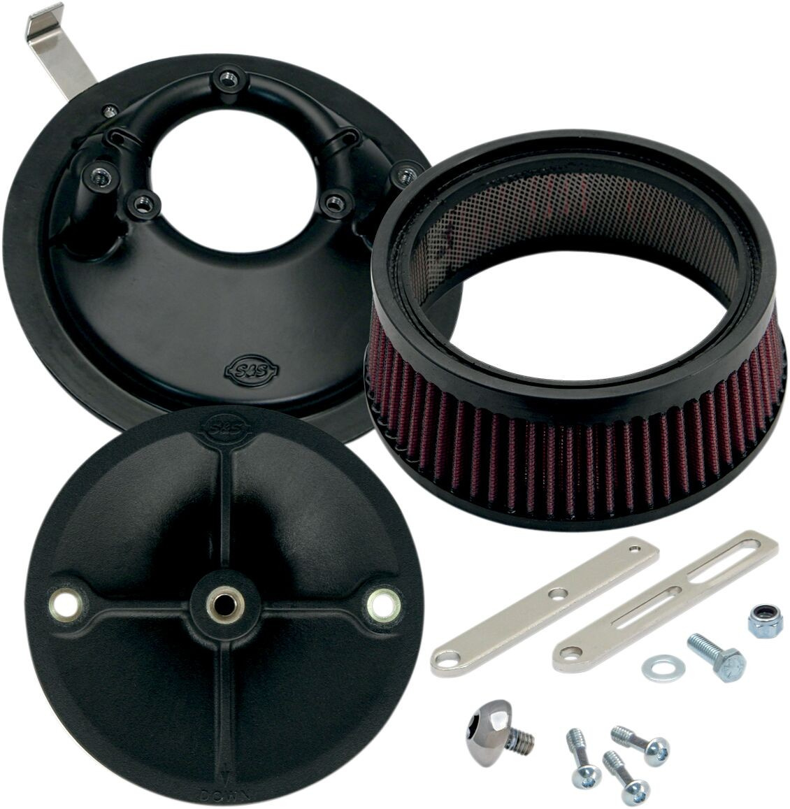 S&S Cycle Stealth Air Cleaner W/O Cover For Super E-G Carb Air Clnr St