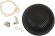 Drag Specialties Air Cleaner Bob Retro-Style S&S Super E/G Carbs Black