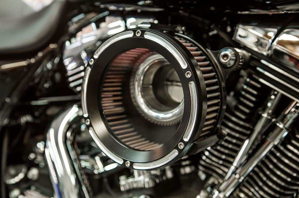 Trask Air Cleaner Kit Assault Charge High-Flow Tbw Aluminum Black Airc