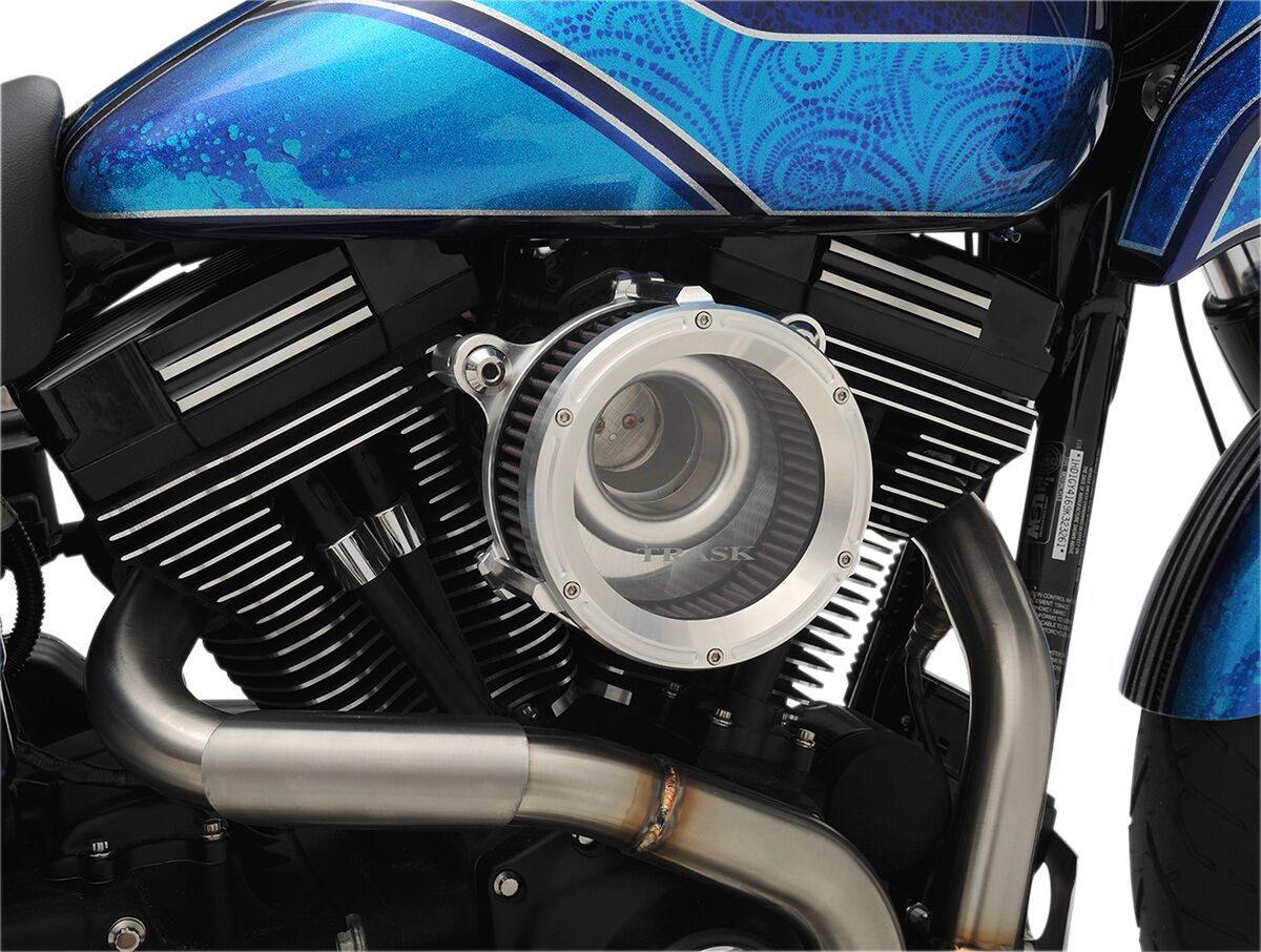Trask Air Cleaner Kit Assault Charge High-Flow Tbw Aluminum Raw Aircle
