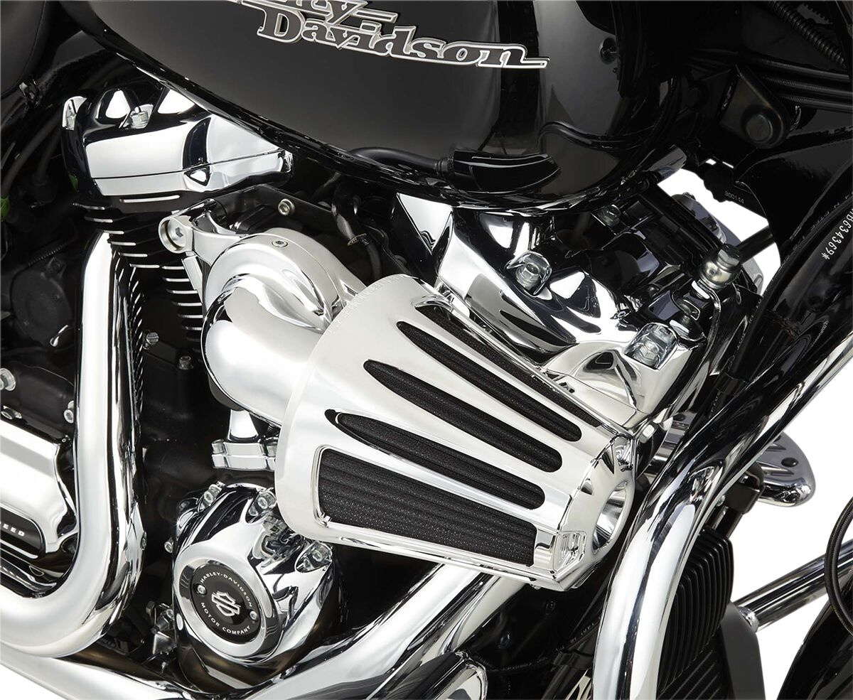 Arlen Ness Air Cleaner Kit Monster Sucker With Cover Deep Cut Chrome A