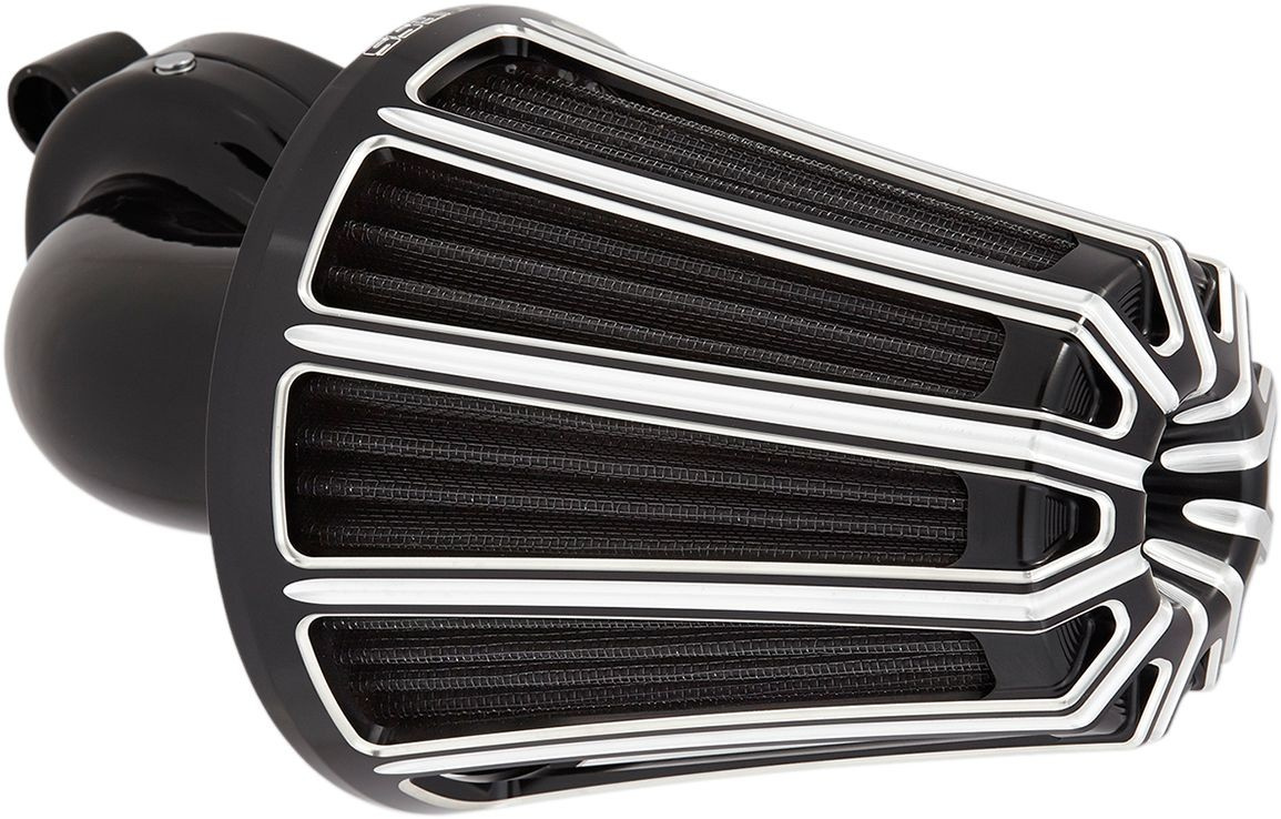 Arlen Ness Air Cleaner Kit Monster Sucker With Cover 10-Gauge Black Ai