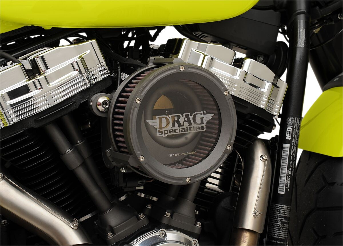 Trask Air Cleaner Kit Assault Charge High-Flow Tbw Aluminum Chrome Air