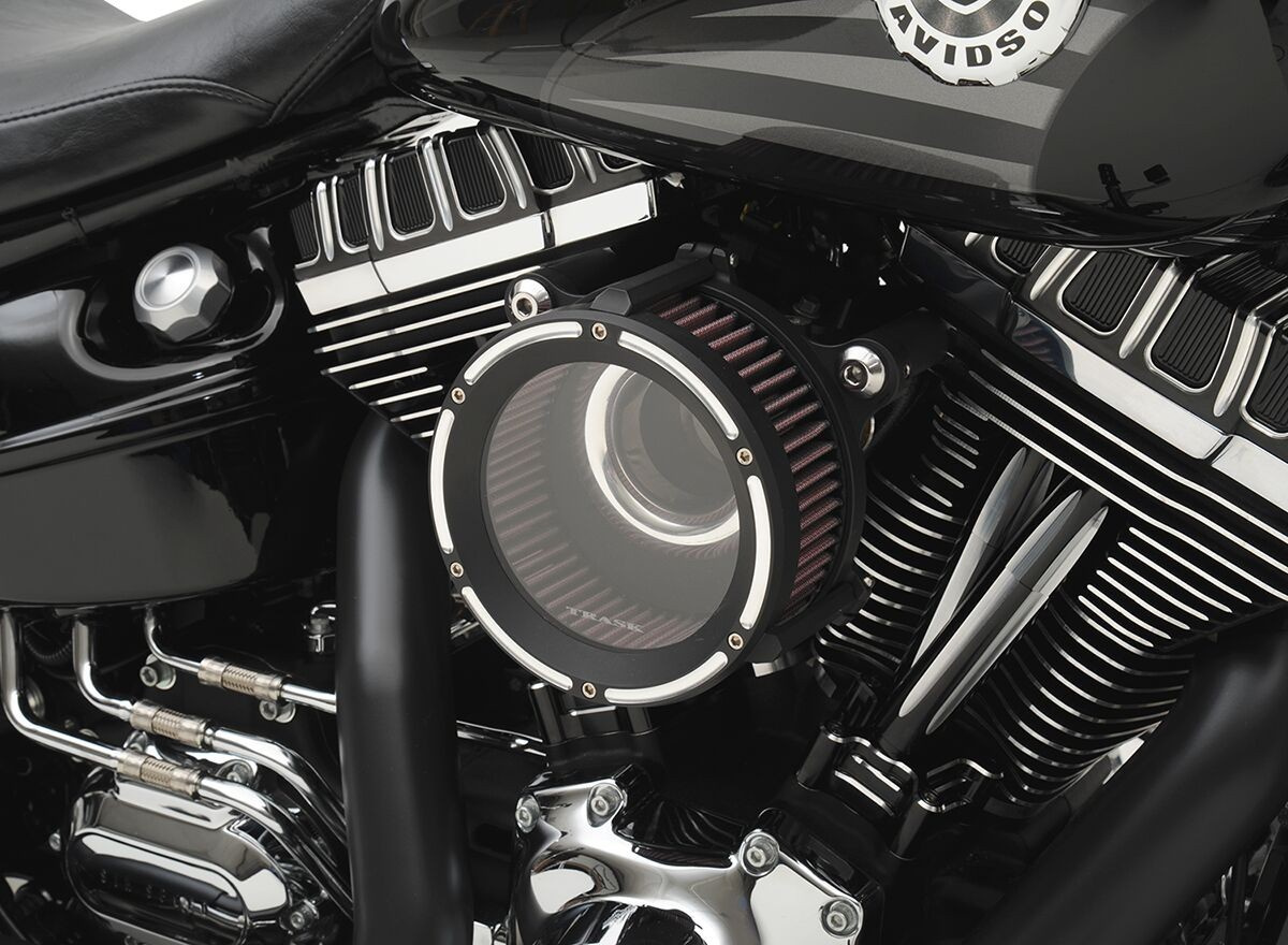 Trask Air Cleaner Kit Assault Charge High-Flow Tbw Aluminum Black Air