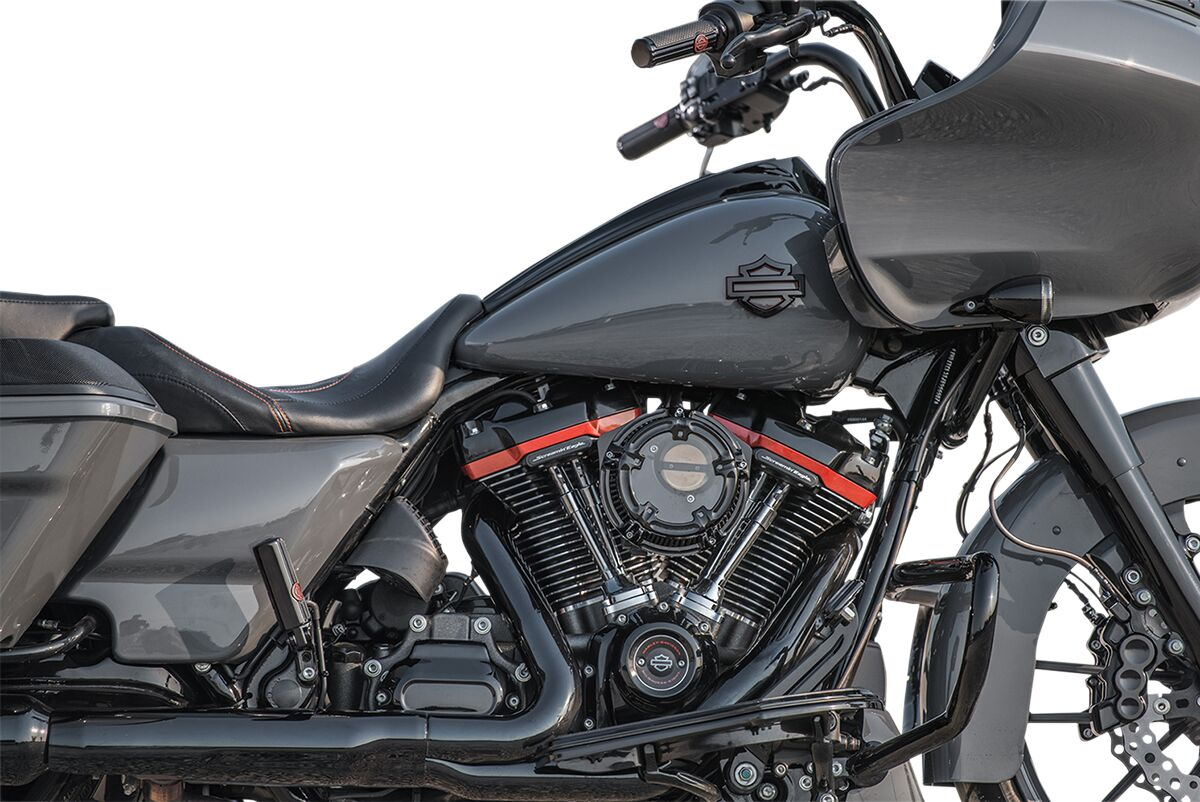 Arlen Ness Air Cleaner Kit Method Clear Series M8 Black Air Cleaner -