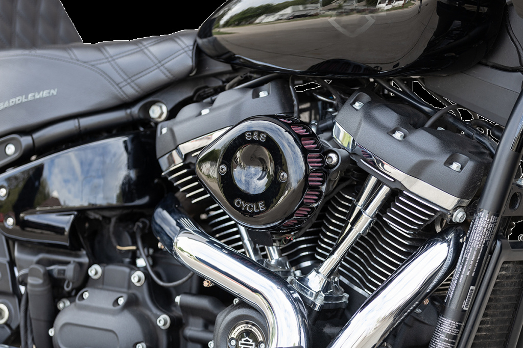 S&S Cycle Air Clnr Blk Mtd M8 Air Clnr Blk Mtd M8