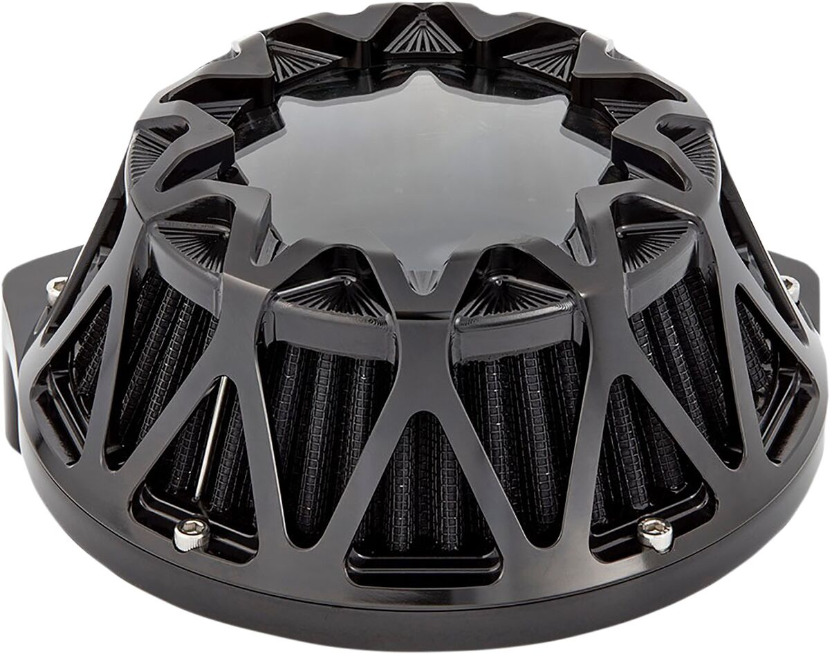 Arlen Ness Crossfire Air Cleaner - All Black Air Cleaner - Crossfire -