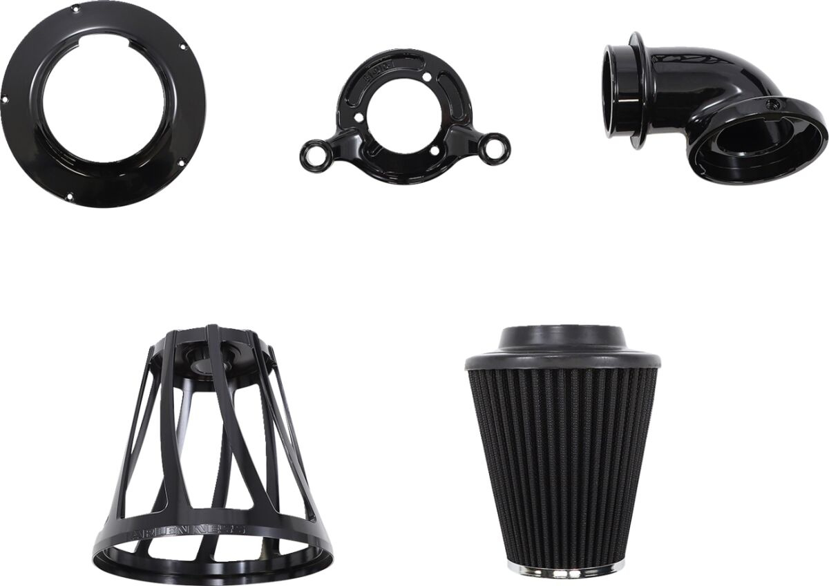 Arlen Ness Monster Drifter Air Cleaner - All Black Air Cleaner - Drift