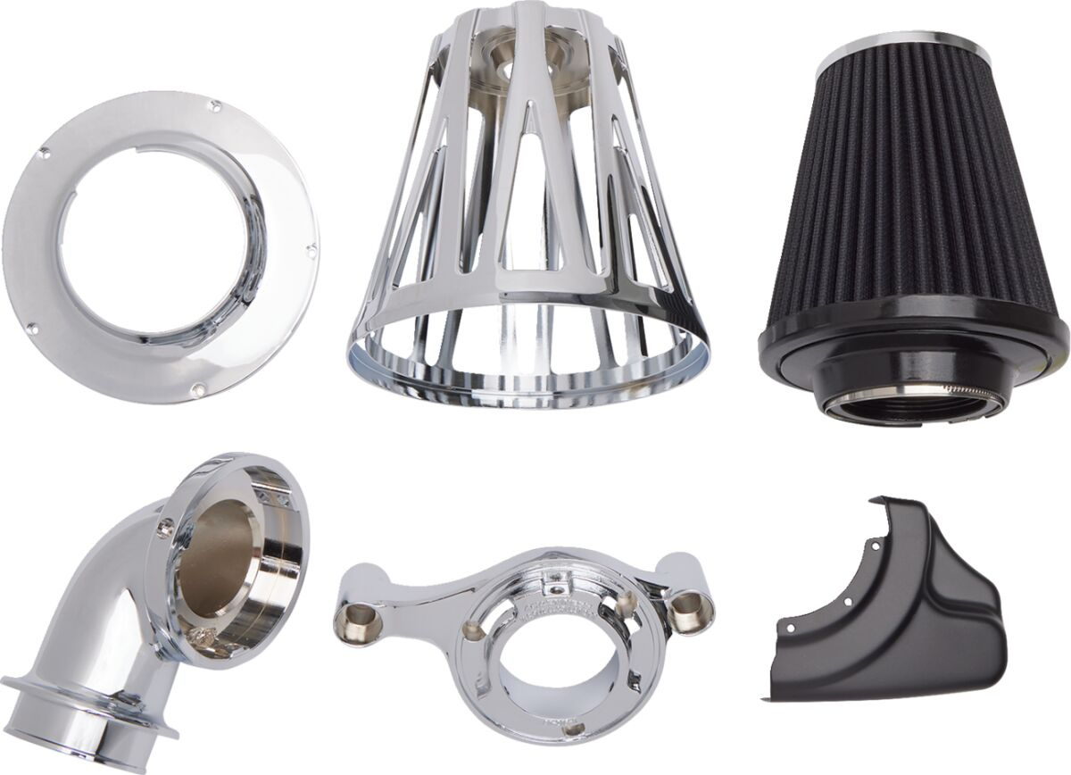 Arlen Ness Monster Crossfire Air Cleaner - Chrome Air Cleaner - Crossf