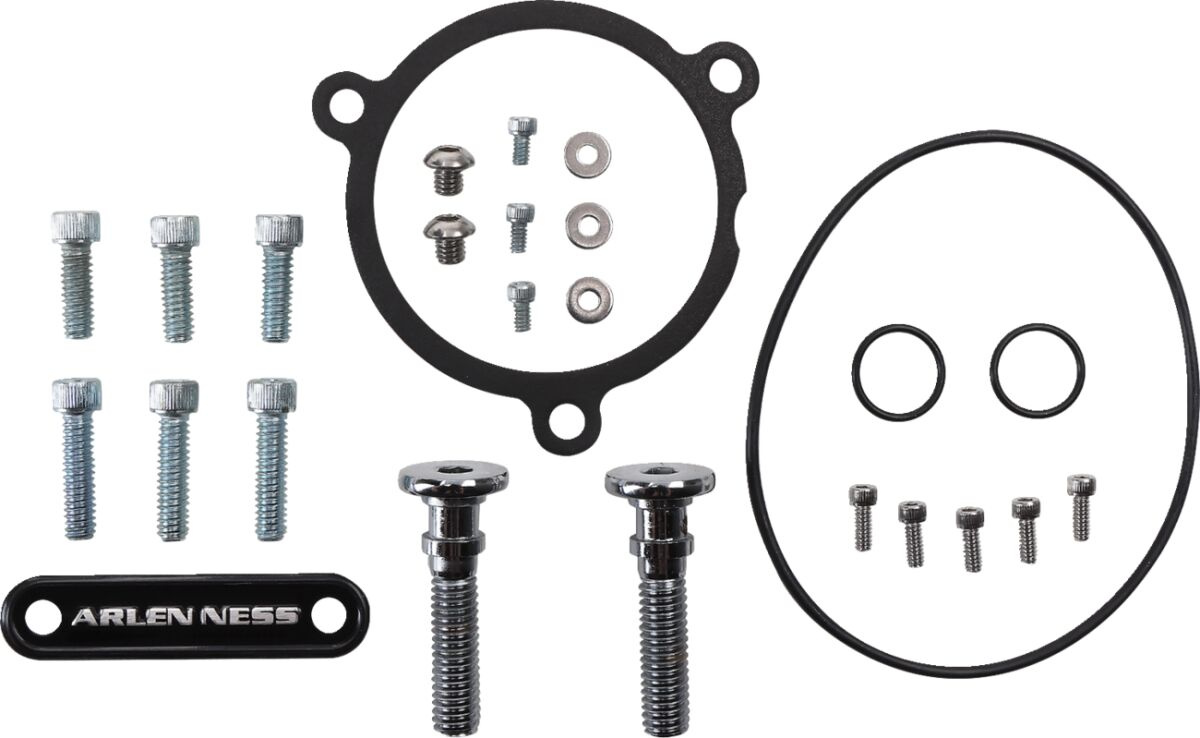 Arlen Ness Monster Crossfire Air Cleaner - Chrome Air Cleaner - Crossf