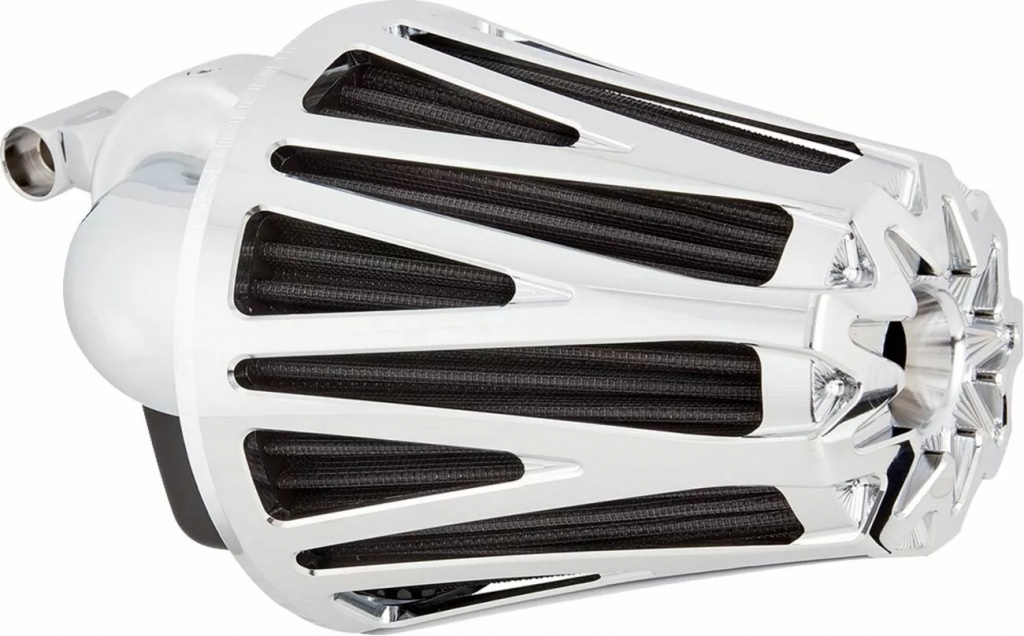 Arlen Ness Monster Crossfire Air Cleaner - Chrome Air Cleaner - Crossf