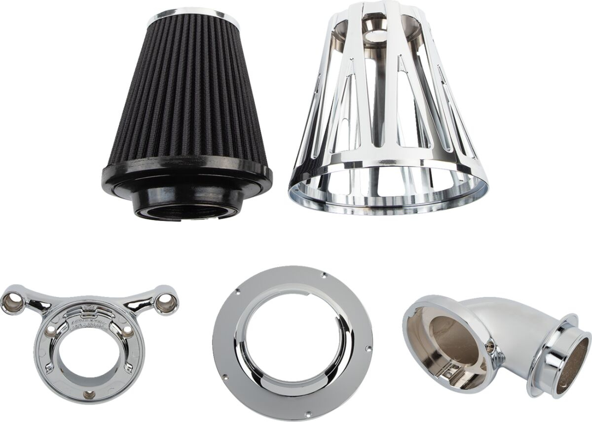 Arlen Ness Monster Crossfire Air Cleaner - Chrome Air Cleaner - Crossf