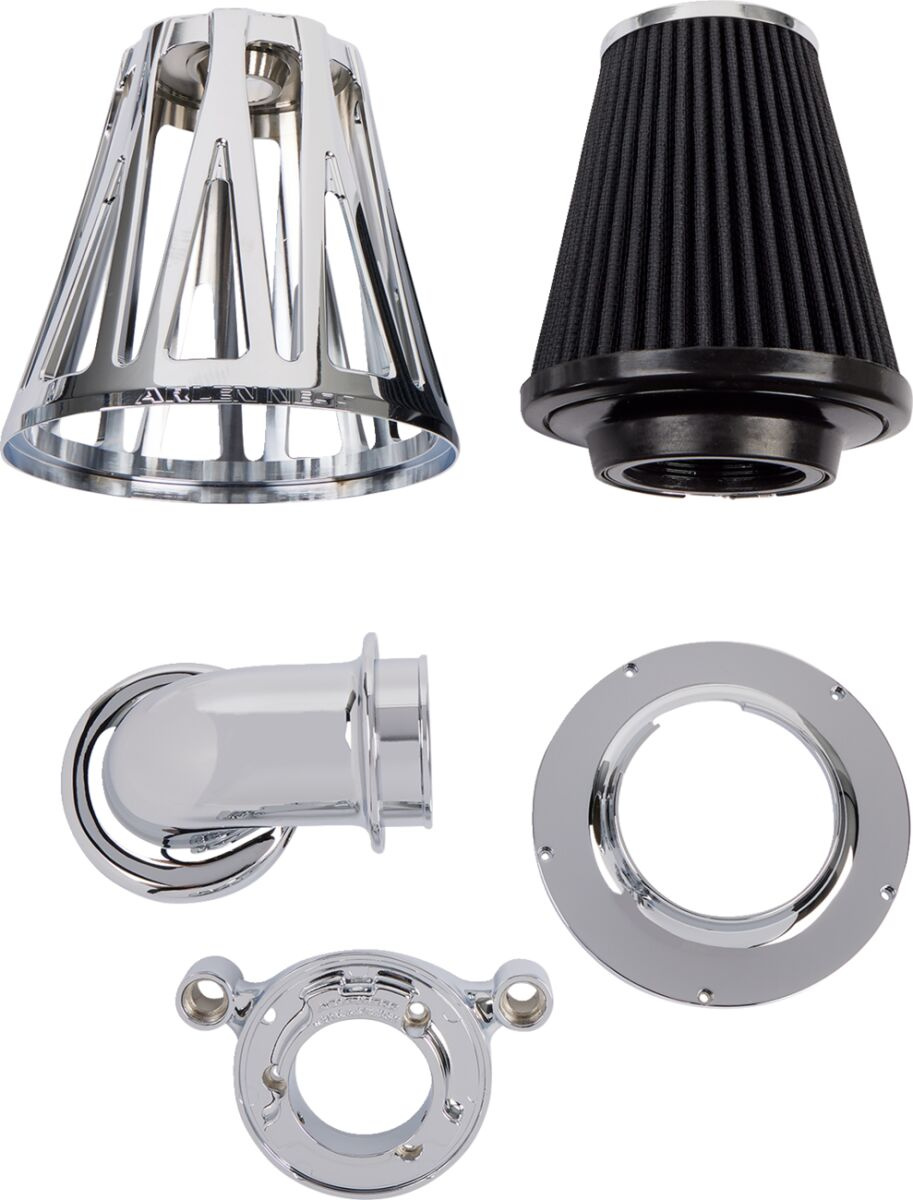 Arlen Ness Monster Crossfire Air Cleaner - Chrome Air Cleaner - Crossf