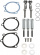 Arlen Ness Stage 1 Air Cleaner Gasket/Hardware Kit Hardware Kit - Big Arlen Ness Stage 1 Air Cleaner Gasket/Hardware Kit Hardware Kit - Big