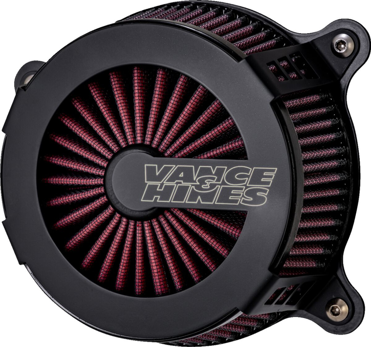 Vance & Hines Cage Fighter Air Cleaner - Black Ceramic - Fl Aircleaner