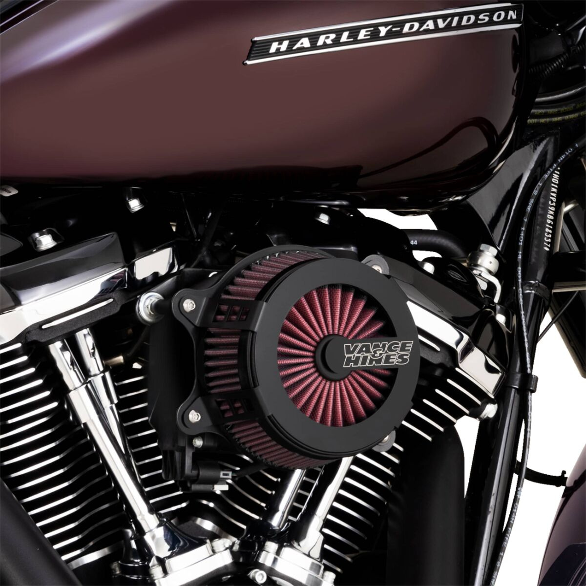 Vance & Hines Cage Fighter Air Cleaner - St,Fl Aircleaner V02 Cf L-St